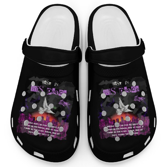 Rest In His Peace Clogs