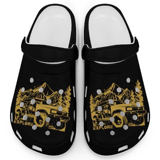 Jeep Car and Nature Mount Clogs