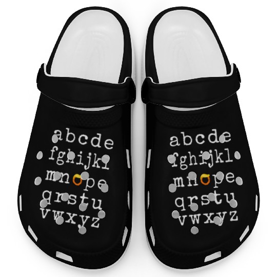 Anti-Trump Alphabet - Nope V Clogs