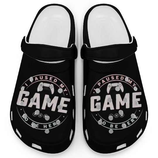 I paused my Game to be here 1 Clogs