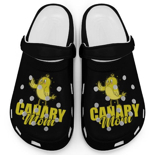 Canary Bird Mom Clogs