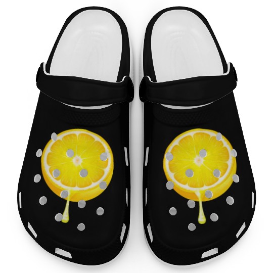 Citrus - Fruits - Orange - Lime - Grapefruit - Lem Clogs