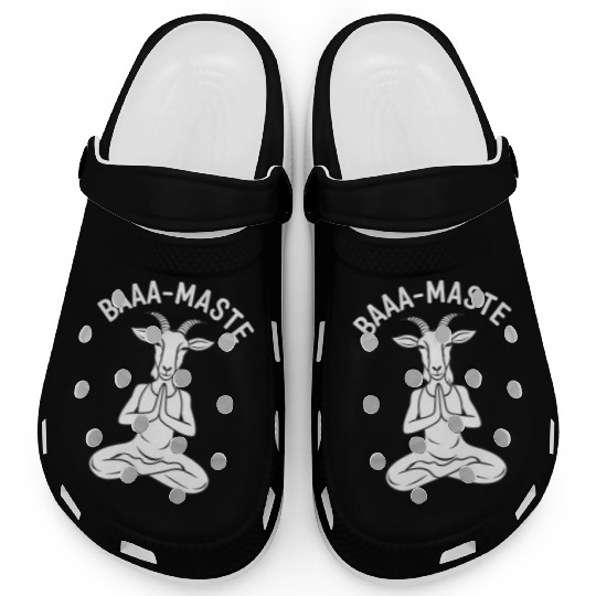 Baaa-Maste Embrace Your Inner Goat Yoga Clogs