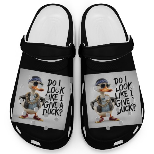 Do I Look Like I give a Duck Clogs