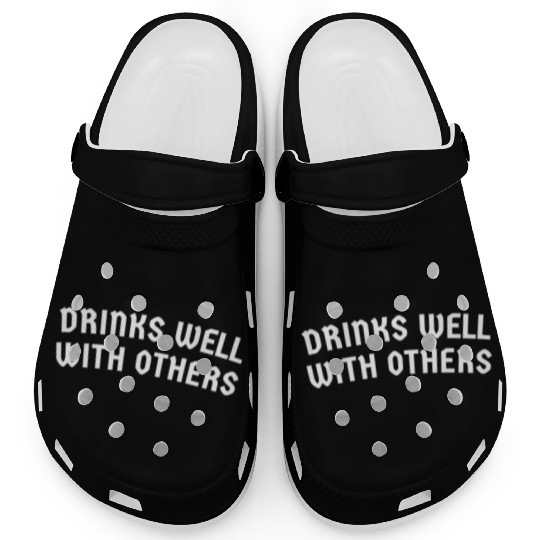 Drinks Well With Others St Patrick's Day Drinkers Clogs
