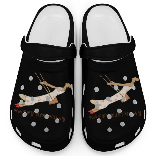 Birthday Bliss- Where Sweetness Meets Joy Clogs