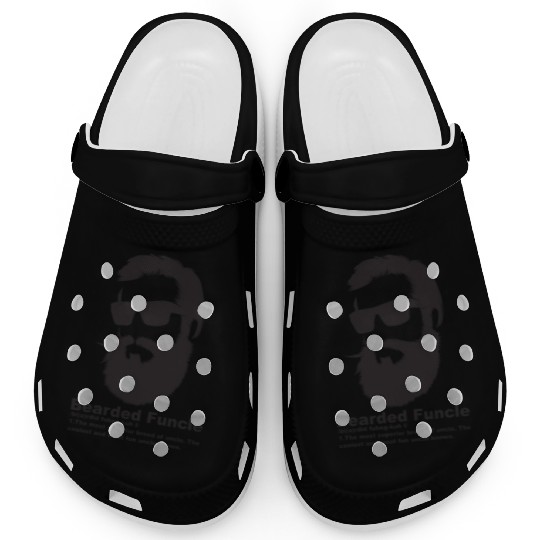 Cool Bearded Funcle - Birthday My Fun Uncle Clogs
