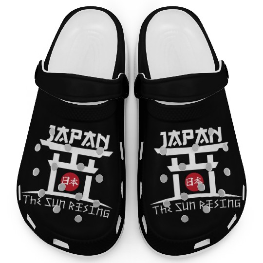 Japan The Sun Rising Clogs