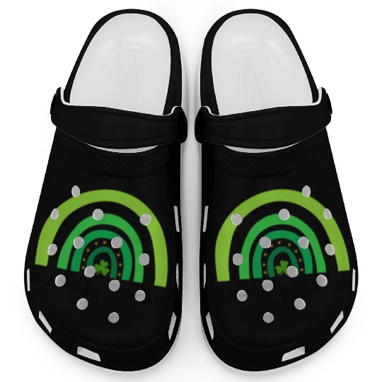 One Lucky Shamrock Teacher St Patrick’s Day Apprec Clogs