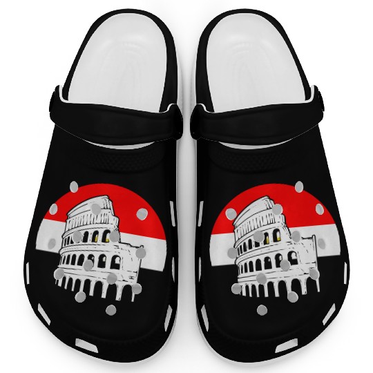 Rome Colosseum Sunset Event Coordinator Clogs