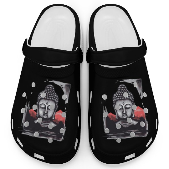 Japan Red Sun: Chilling Buddha Clogs