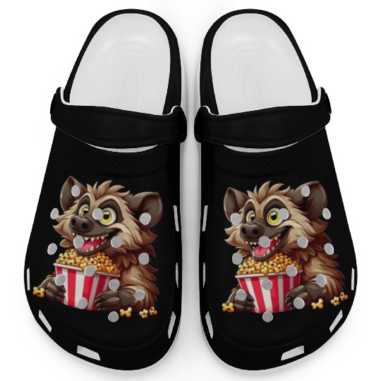 Hyena Predator Popcorn Cinema Night Clogs