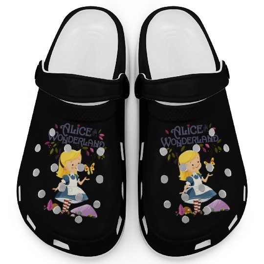Alice in Wonderland Clogs