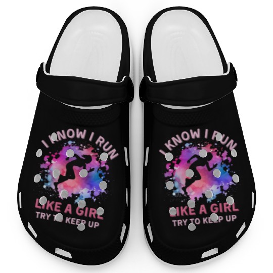 Women Running Girl Clogs
