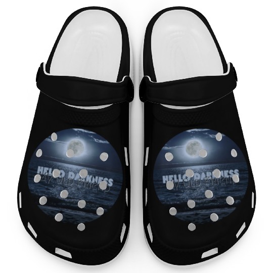 Hello Darkness My Old Friend Clogs