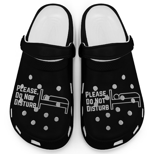 Please, Do not disturb Clogs