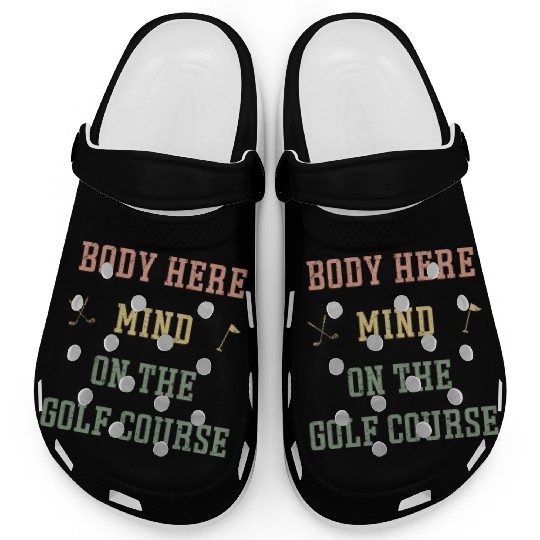 Fathers Day Gift Boyfriend Husband Golf Clogs