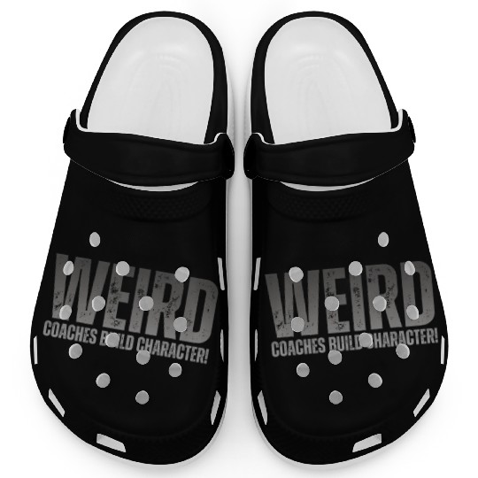 Weird Coaches Build Character Coach Clogs