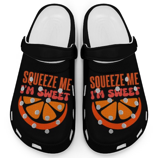 Citrus Fruit Lover Fruit Orange Clogs