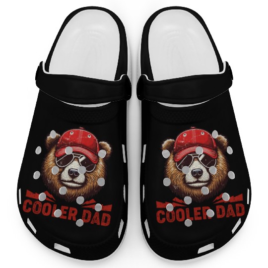 cooler dad bear Clogs