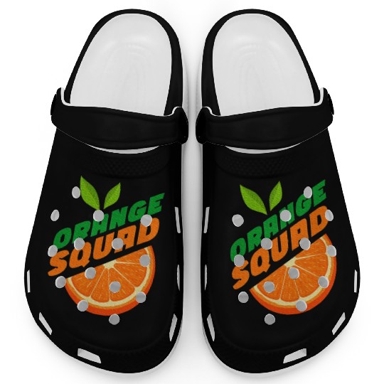 Orange Citrus Fruit Orange Lover Orange Squad Clogs