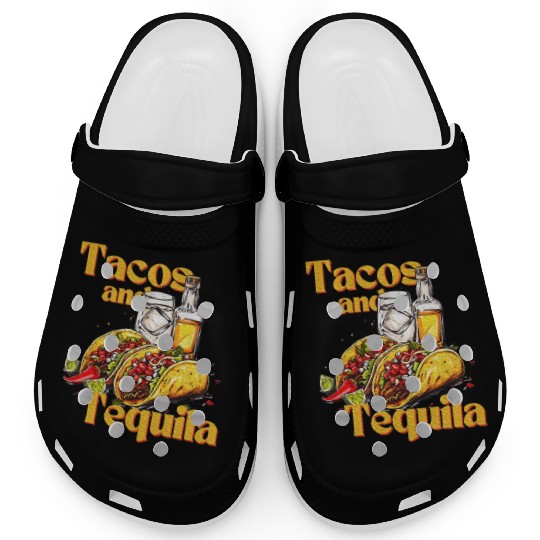 Tacos and Tequila Bride Squad My Final Fiesta Clogs