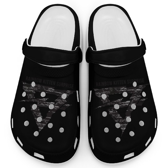 Rainbow Kitten Surprise Clogs