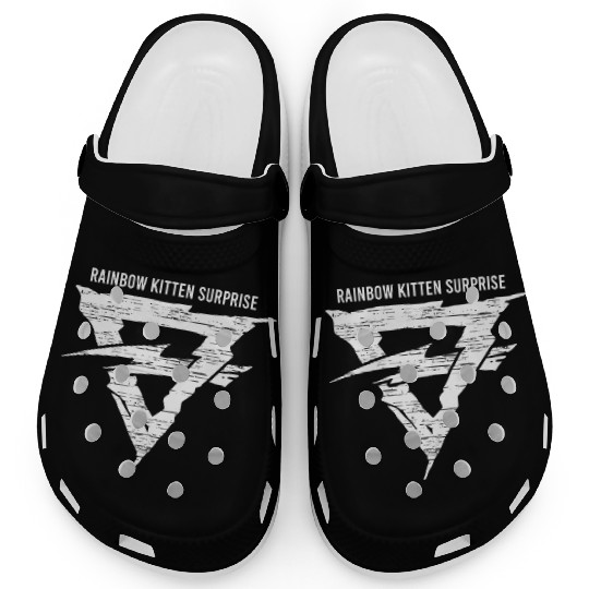 Rainbow Kitten Surprise Clogs