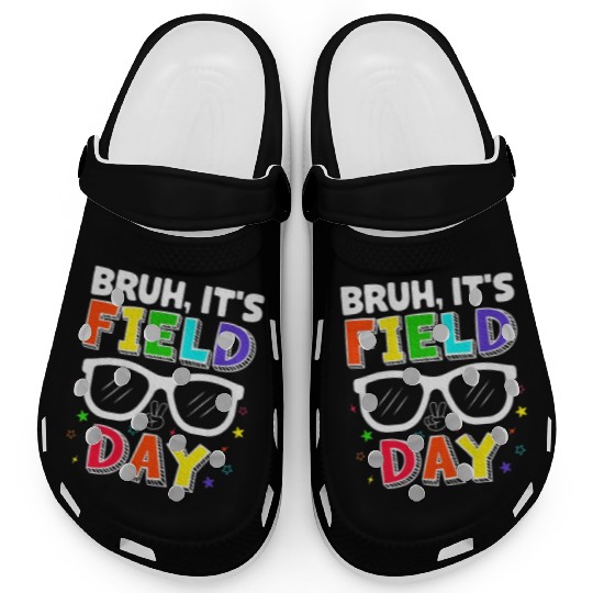 Bruh It's Field Day for Teacher Boys Clogs