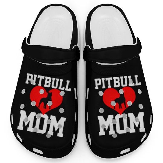 Embrace Your Pitbull Mom Identity with Heartfelt Clogs