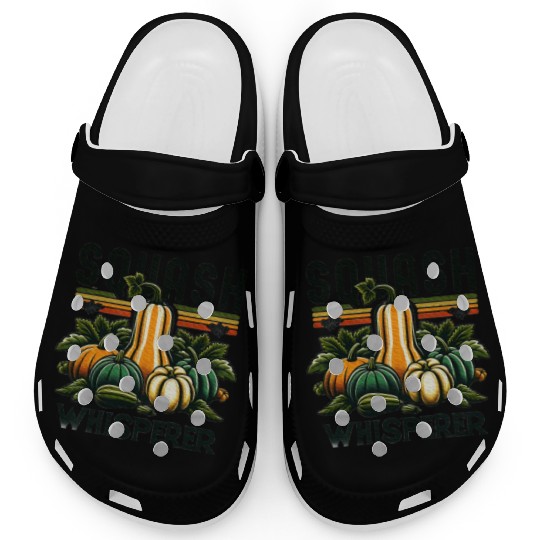Squash Whisperer Gardener Vegetable Gardening Clogs