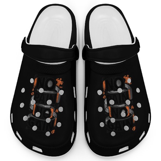 No Pain, No Gain Clogs