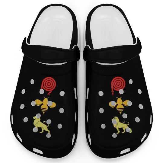 Hose Bee Lion Clogs