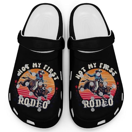 Not My First Rodeo Clogs