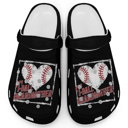Baseball Grandma Grandmother Grandparents Day Clogs