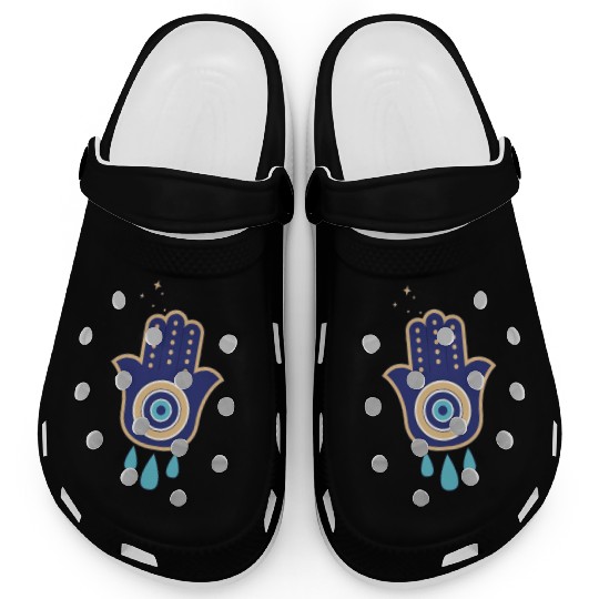 Eye hamsa Spiritual Aesthetic Esoteric Mystical Clogs