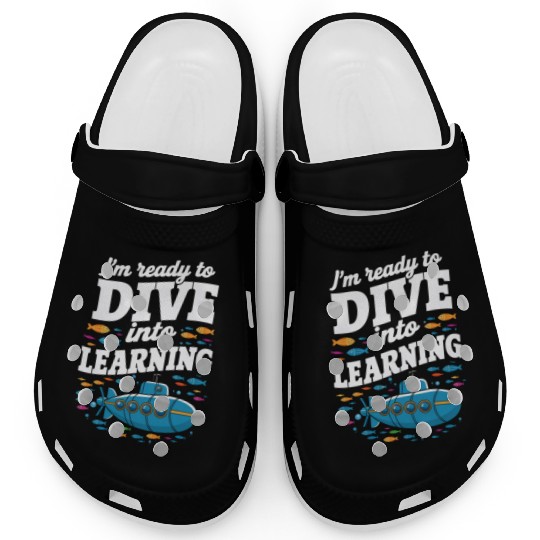 School Submarine Ready To Dive Into Learning Clogs