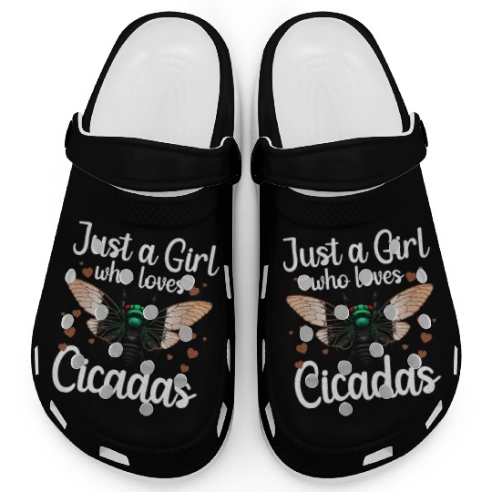 Cicadas Art Insect Lover Cicada Clogs