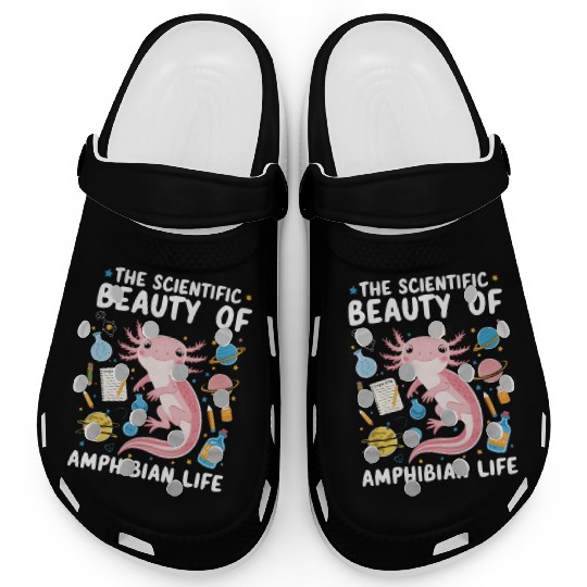 Axolotl Science Teacher Mexican Salamander Clogs