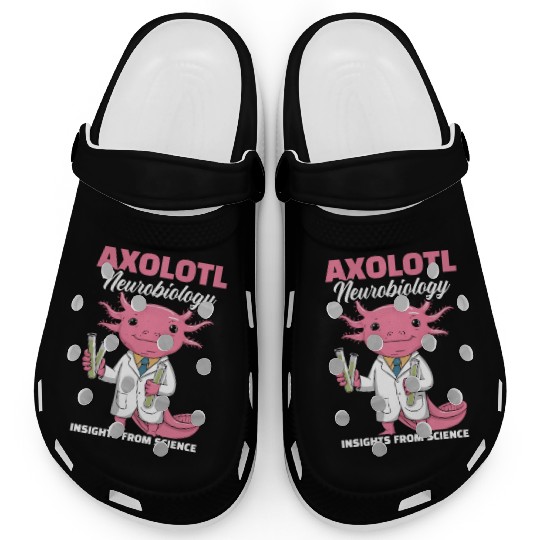 Axolotl Science Teacher Mexican Salamander Clogs