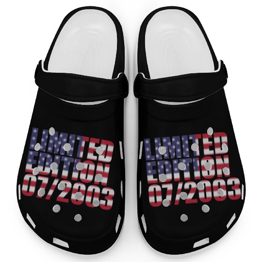 21st birthday Limited Edition USA 07/2003 Clogs