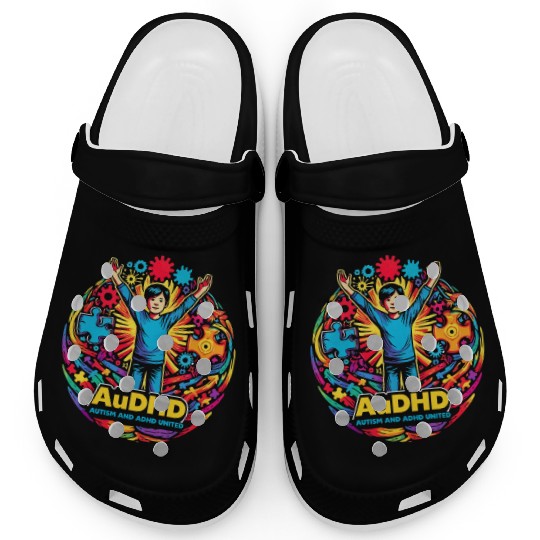 AuDHD Autism ADHD Autistic Spectrum Neurodiversity Clogs