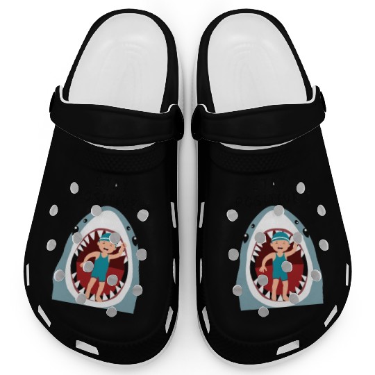 Stay positive Clogs