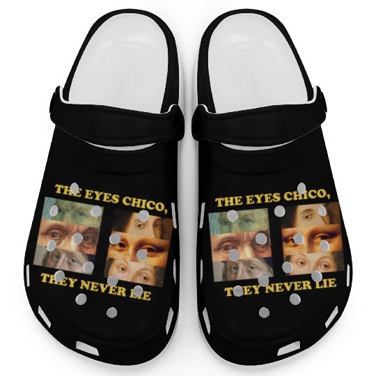 Eyes Never Lie Aesthetic Clogs
