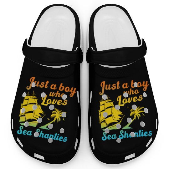 Sailor Meme Pirate Ship Ocean Sailing Clogs