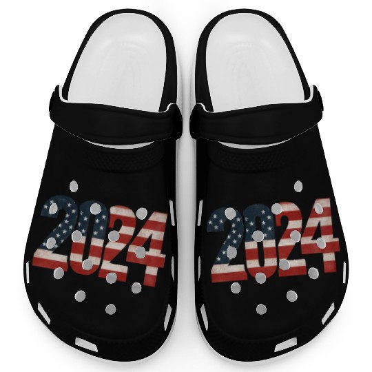 funny quote 2024 cool for Trump lovers Clogs