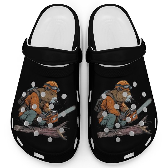 Beaver Lumberjack Chainsaw Clogs
