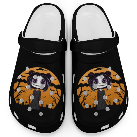Scary Halloween Clothing Premium Clogs