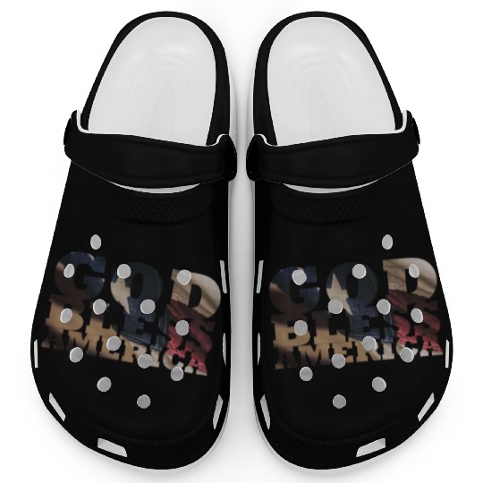 God Bless America Clogs