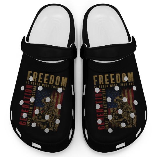 Soldier Country America Clogs